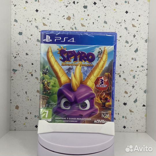 Ps4 PS5 Spyro Reignited Trilogy PS4 англ игра