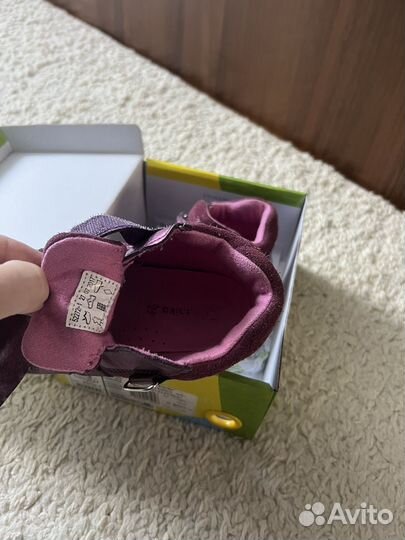 Ботинки для девочки осень