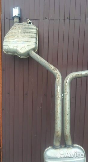 Глушитель основной Audi A6 C7 4G 3.0 T