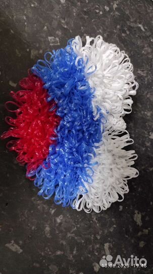 Мочалки ручной вязки.Мочалки- игрушки рукавички