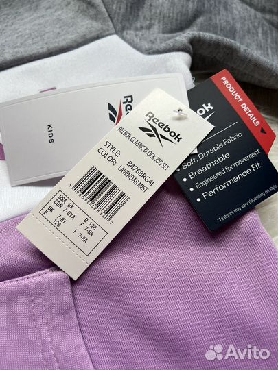 Спортивный костюм reebok 122/128, 134/140, 152