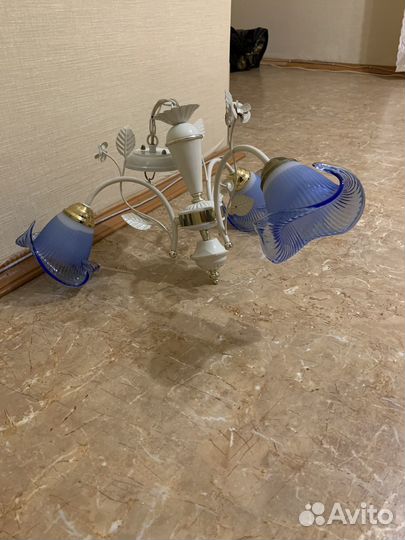 Люстра потолочная бу