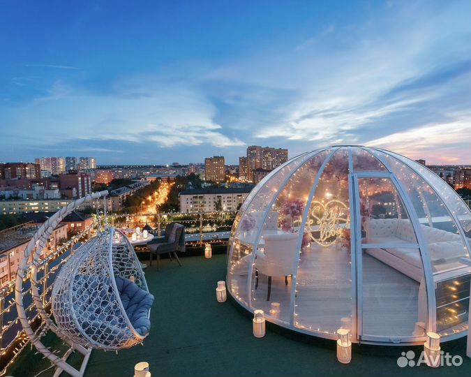 Романтика на высоте в Тюмени