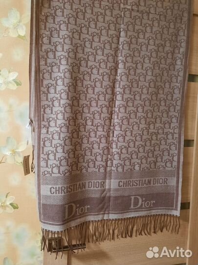 Палантин шарф christian dior диор Шанель chanel