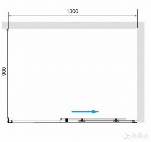 Душевой уголок RGW Passage PA-177B 130x90