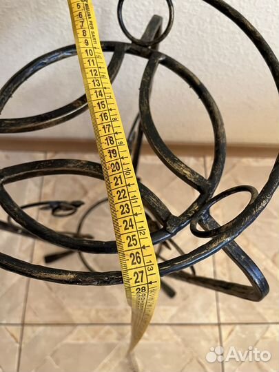 Подставка для цветов напольная металлическая