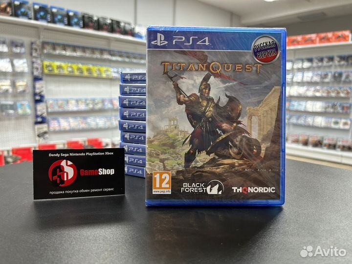 Диск Titan Quest PS4