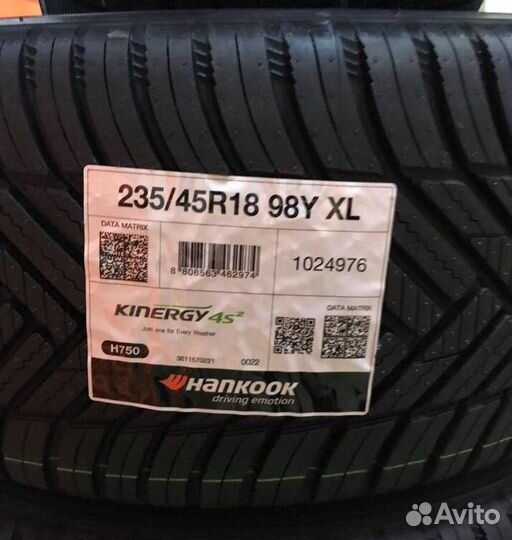 Hankook Kinergy 4S H740 235/45 R18 98Y