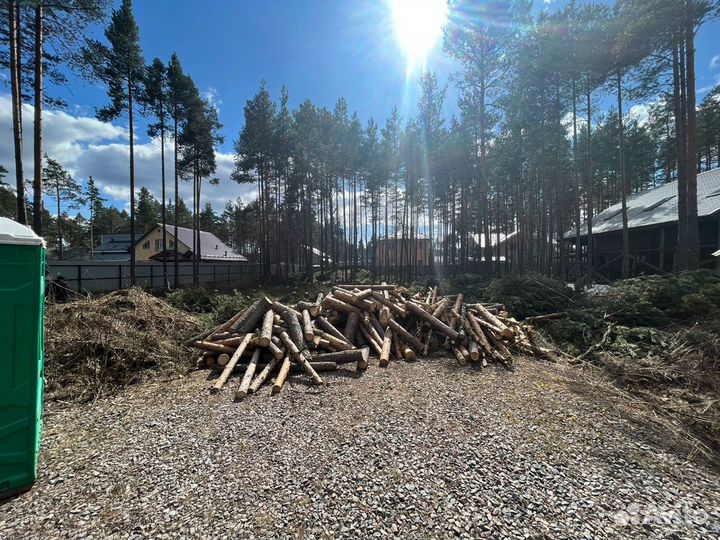 Отсыпка участка, вывоз грунта, песок щебень