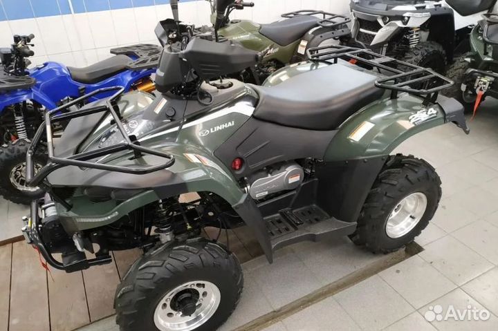 Квадроцикл Linhai Yamaha D 200 хаки