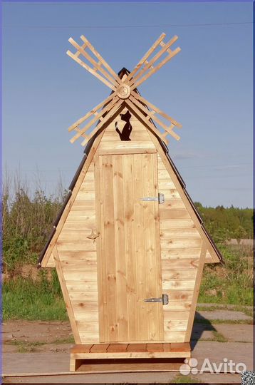 Дачный туалет с установкой WAT890