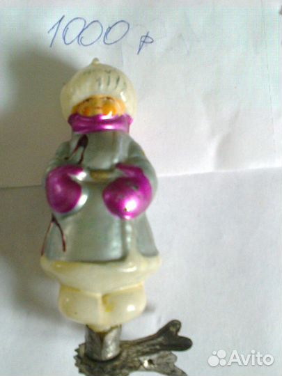 Ёлочные игрушки СССР