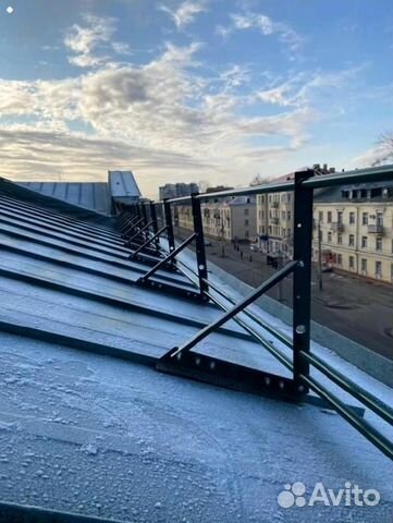 Ограждения крыши фото