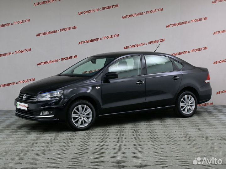 Volkswagen Polo 1.6 AT, 2015, 95 348 км