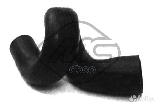 Патрубок радиатора astra 1.4-1.6 08143 metalcaucho