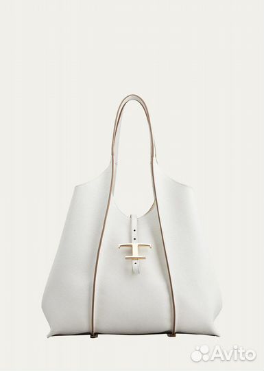 Сумка Tod's T Timeless medium leather tote bag