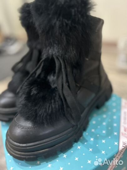 Зимние сапоги на девочку 34