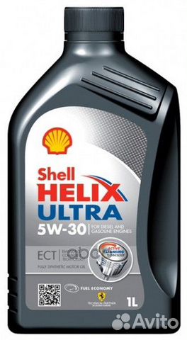 Масло shell helix ultra ECT 5W-30 мот. син. (1Л