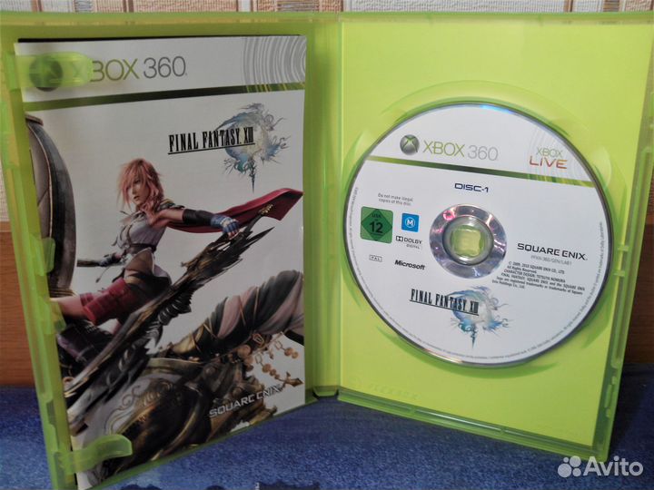 Игра Final Fantasy 13 (xiii) (xbox 360) Лицензия