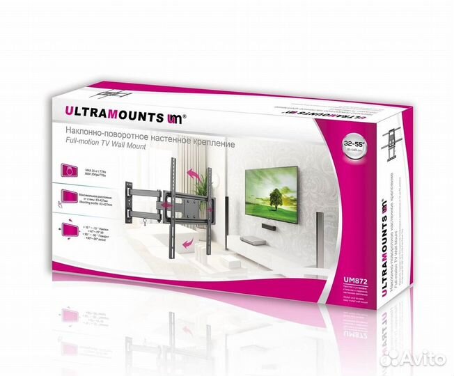 Кронштейн Ultramounts UM872 для 32-55