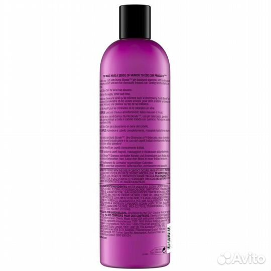 Tigi Bed Head Шампунь для блондинок Dumb #331443