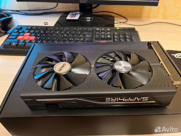 Видеокарта radeon rx 570 4gb sapphire nitro