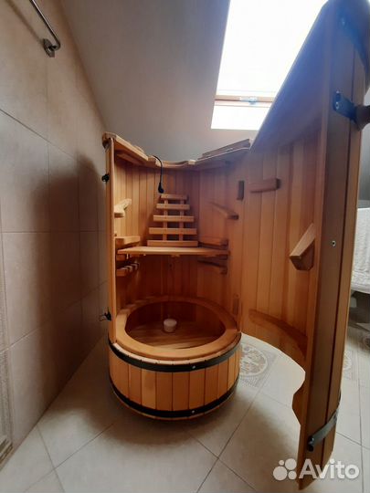Продаю бочку-сауну кедровую с парогенератором
