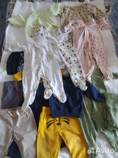 Детские вещи на 4-6 мес