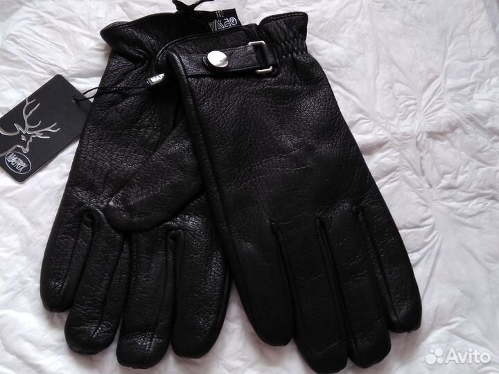 Перчатки муж. Оленья кожа