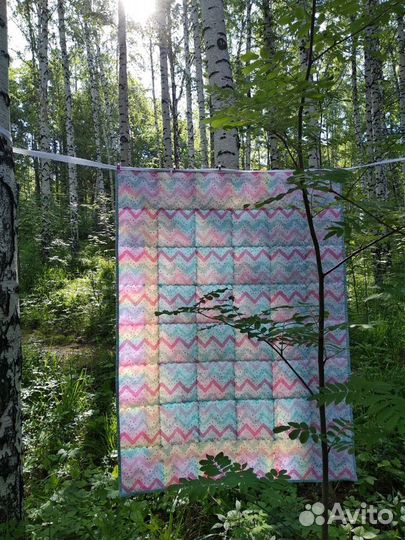 Одеяло детское, пэчворк