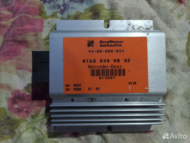 Электрика W163