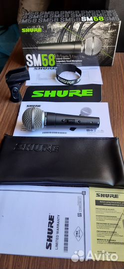 Микрофон sheru SM58(оригинал)