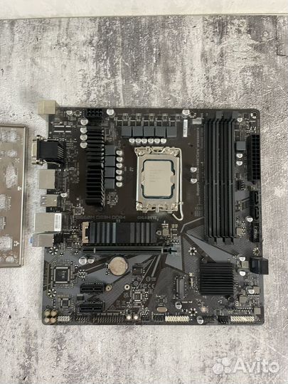 Комплект i5 12400f+b660m ds3h