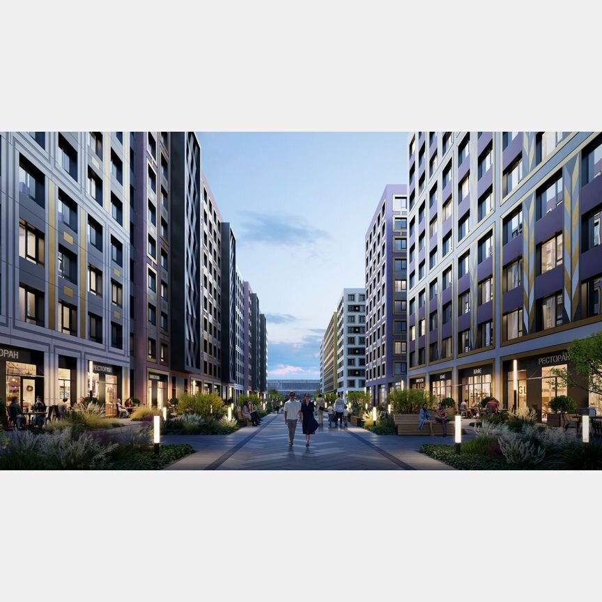 2-к. квартира, 76,1 м², 6/10 эт.