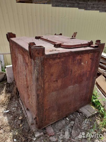 Контейнер, металлический герметичный