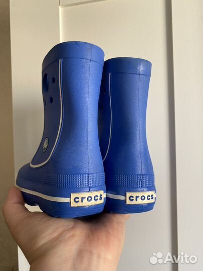 Резиновые сапоги crocs c8 c9