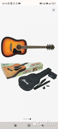 Акустическая гитара ibanez