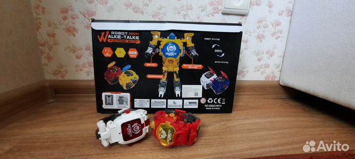 Часы робот +рация