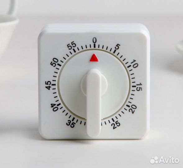 Кухонный таймер «Белый», механический