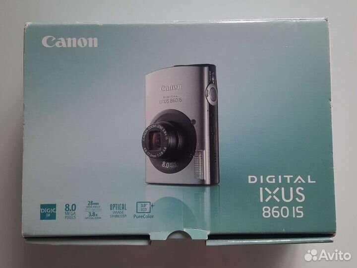 Canon ixus 860 is