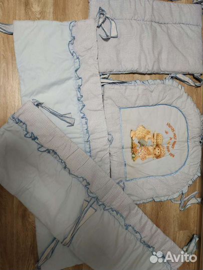 Бортики в детскую кроватку