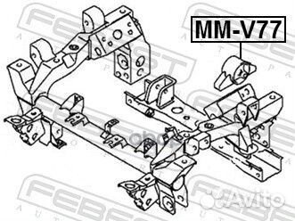 Подушка дифференциала (mitsubishi pajero III MO