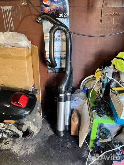 Harley davidson выхлоп v-rod