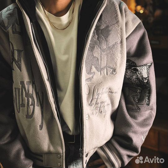 Бомбер balenciaga type satan y2k