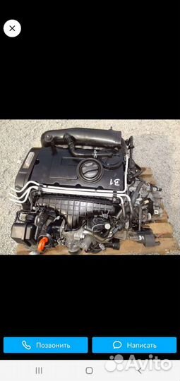 Двигатель BKP BKD Volkswagen Passat B6 2.0 дизель