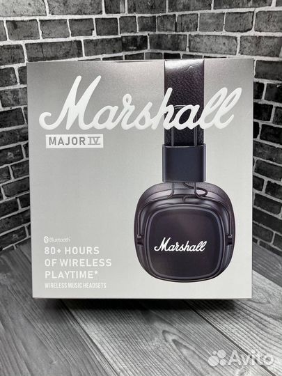 Беспроводные наушники Marshall major 4 реплика
