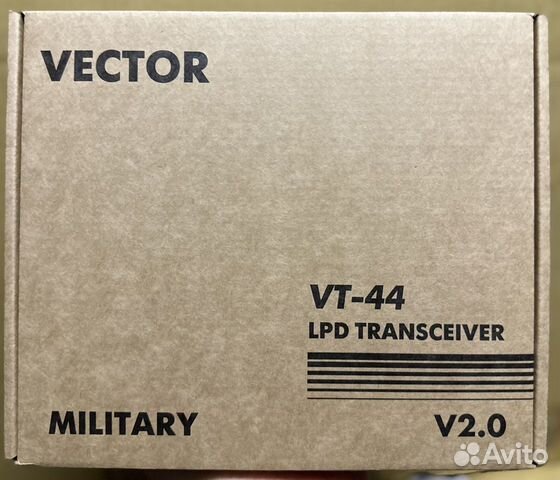 Радиостанция носимая Vector VT-44 Military #03 объявление продам