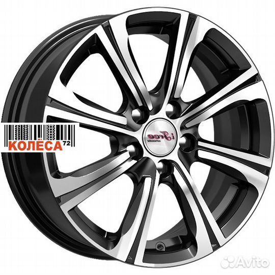 IFree Апероль 6x15 4x100 ET45 Dia60.1 алмаз черный