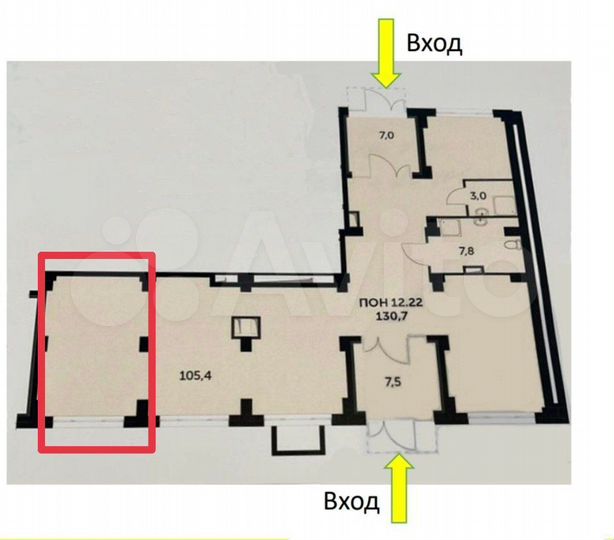 Торговая площадь, 21 м²