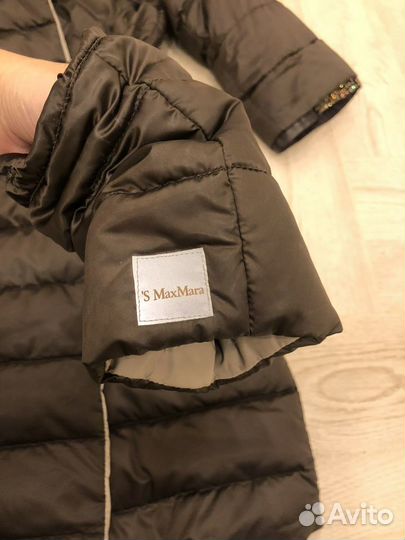 Пуховик пальто max mara оригинал